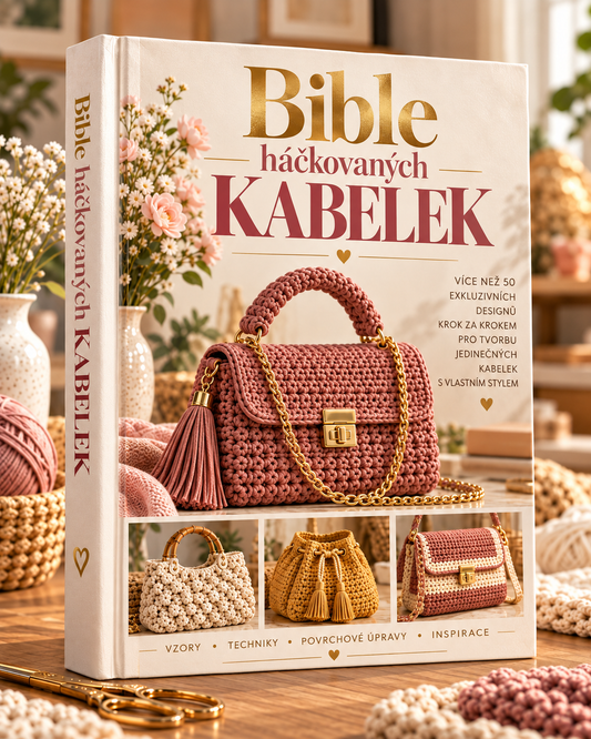 Bible háčkovaných kabelek